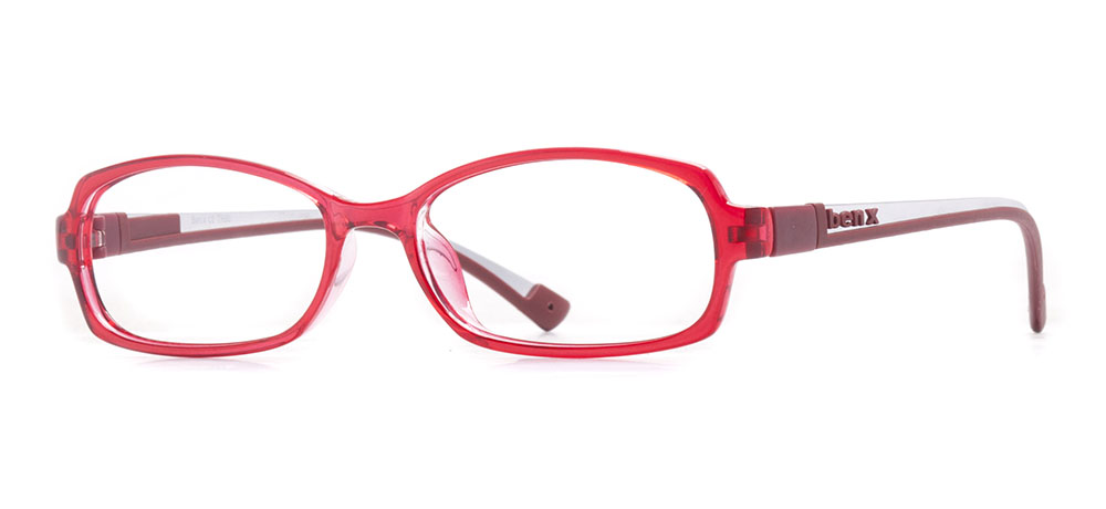 BENX FANTASIA Eyeglasses Teenage Woman Rectangular Full-Rimmed Grilamid (TR90) Unfiltered BXTR90 GH262-04